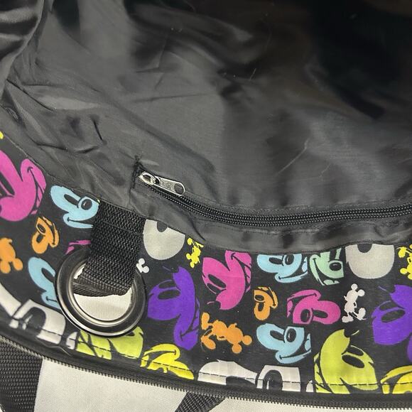 Disney Parks Mickey Mouse Tote Bag Multi Color Large Tote Waterproof - Picture 10 of 14